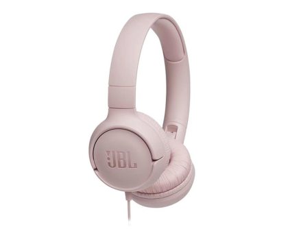 Słuchawka JBL Sluchawki Nauszne z mikrofonem T500 Rózowe